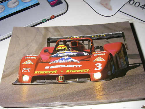 Cartolina postcard ferrari - cartolina,