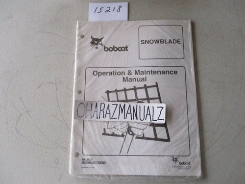 Nuovo 1998 bobcat snowblade - cr,