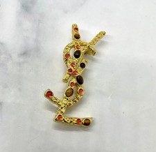 Spilla gioiello originale YSL YVES SAINT LAURENT - usata / LV5686