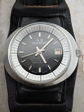 Raro Orologio Subacqueo Anni 70 NOS Sea Devil Waterproof Carica Manuale 