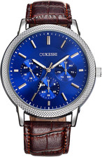 OROLOGIO UOMO in ACCIAIO AUTOMATICO POLSO VINTAGE QUARZO RAGAZZO NAUTICO A13