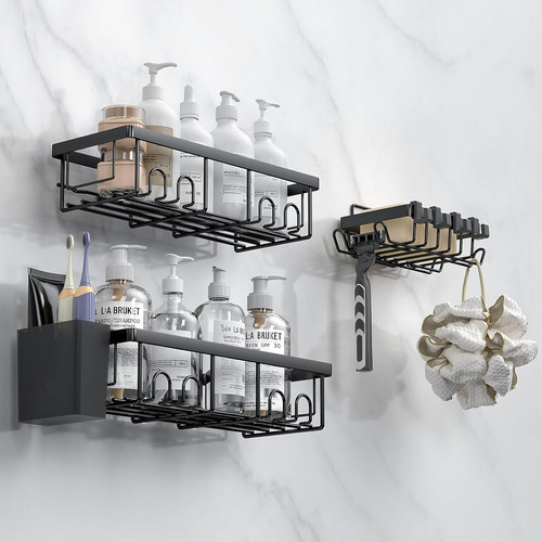 Pack nero porta sapone - nero,