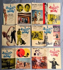6 fotobuste I Zanzaroni Franco Franchi Ciccio Ingrassia 1967 RARE  F53