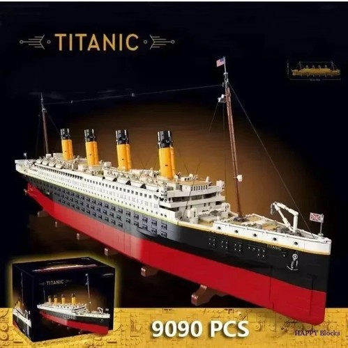 Titanic building blocks set - titanic,