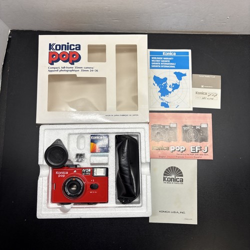 Konica pop fotocamera - konica,