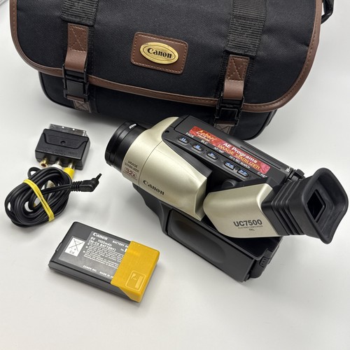 Videocamera canon uc7500 32x - videocamera,