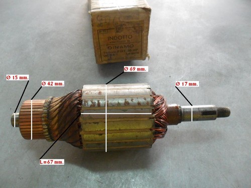 Indotto dinamo trattore fiat - trattore,