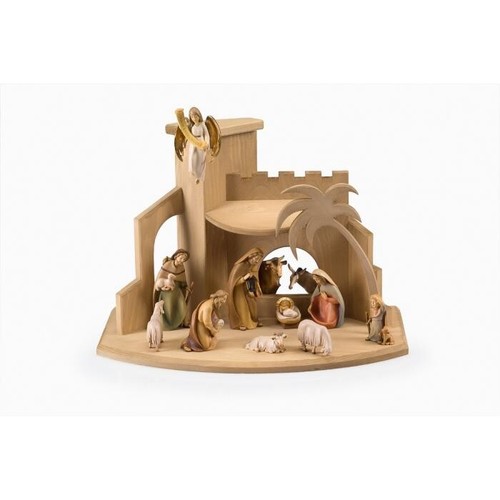 Set natività legno - set, in