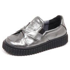 E6600 sneaker bimba grey lame