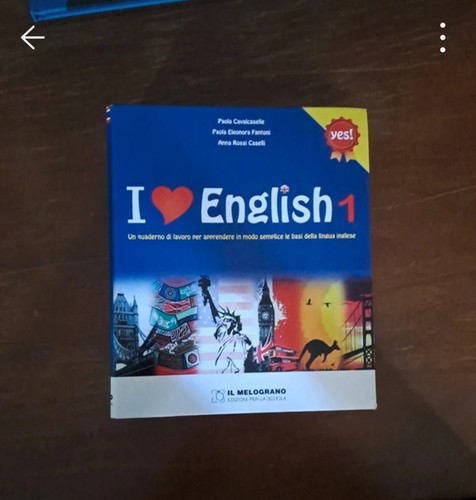 Libro per imparare inglese - imparare, l'inglese