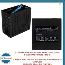 Aerocool LUX550 alimentatore PC 550W 80 Plus Bronze alta efficienza - SIGILLATO