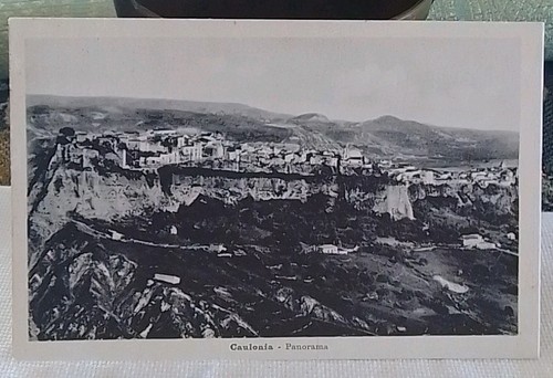 Cartolina caulonia panorama - cartolina, caulonia,