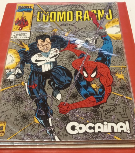 Fumetto marvel uomo - uomo, ragno