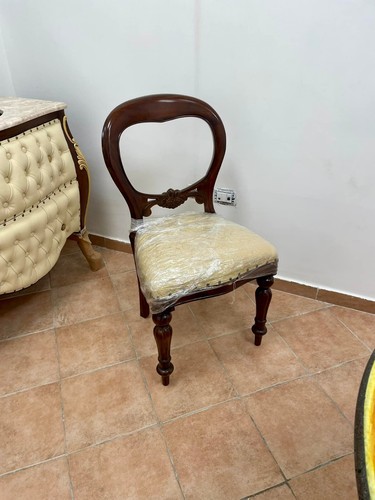 Sedia intagliata massello - sedia,