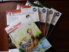 FLAUTO DOLCE CONTRALTO treble schott. 5 libri musica con cd  play along