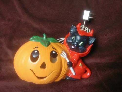 Lampada halloween vintage - lampada,