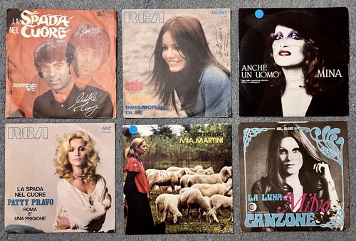 Lotto dischi musica italiana - lotto,