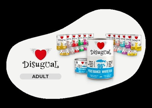 Disugual umido per cani - disugual, mix