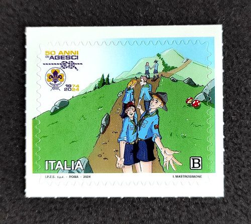 Francobollo italia 2024 50 - b,