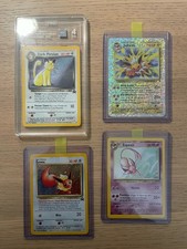 Lotto Carte Pokemon Vintage Holo WOTC Promo Legendary Neo Discovery Espeon Eevee
