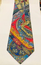 Cravatta tie G. ARMANI Vintage 100% seta.  + Regalo Una Cravatta in Seta