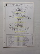 Weber carburatore 32 DATRA 201