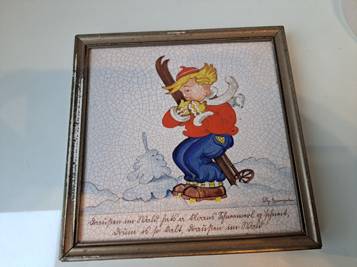 Rosenthal ceramic paintings - ceramic,