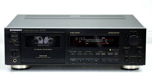 Pioneer 757 tape deck - deck, 3