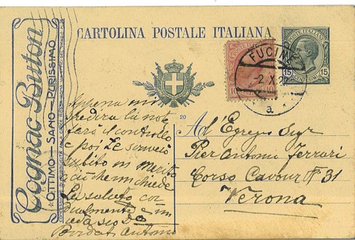 Cartolina postale cent - cartolina,