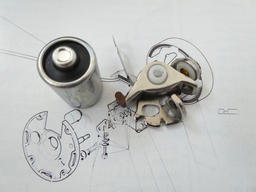 Kit condensatore puntine - kit,