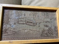 Frammento di arazzo vintage