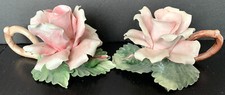 Portacandele rosa con manico
