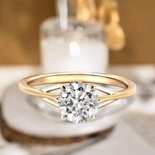 Anello in oro giallo 14 kt