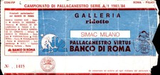 Biglietto stadio Basket Serie