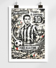 Stampa Poster Calcio Del Piero