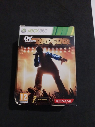 Def jam rapstar con microfono - def,