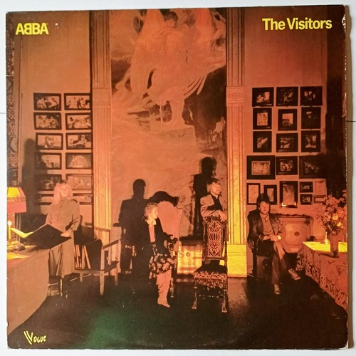 Abba the visitors vinyl lp - abba, "the