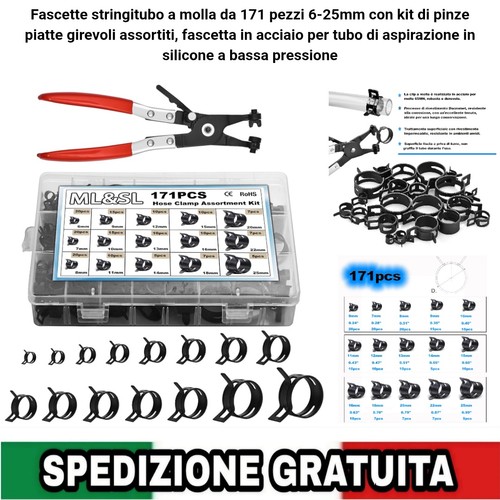 Fascette stringitubo molla - fascette, a