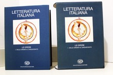 Letteratura Italiana Dalle Origini Al Cinquecento - Cofanetto Einaudi