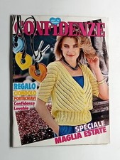rivista CONFIDENZE anno 1983 numero 1878 SPECIALE MAGLIA ESTATE
