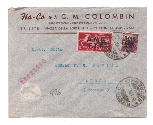 Trieste amg ftt 1948 - amg, 24/2/1948