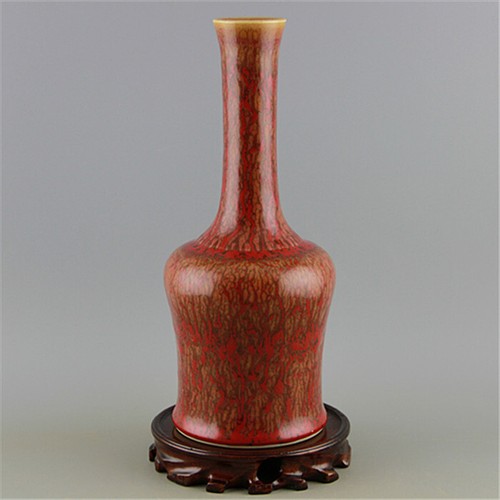 Vaso collo lungo - , rosso