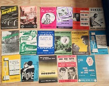 LOTTO SPARTITI ANNI 50 / 60