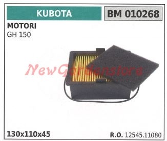 Filtro aria kubota motore - filtro,
