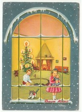 1959 cartolina vintage Buon