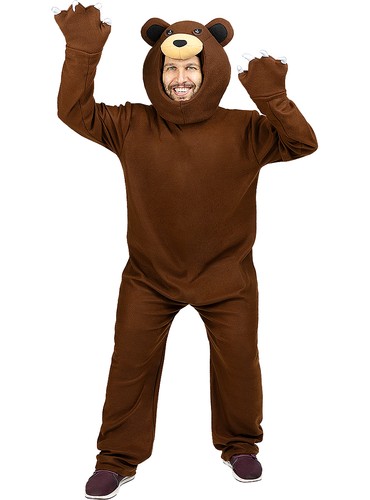 Costume orso bruno per - costume, da