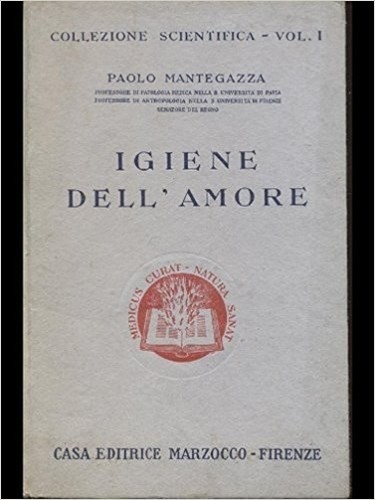 Igiene dell amore mantegazza - igiene, dell'amore,mantegazza