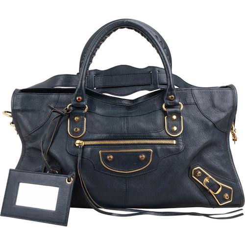 Borsa mano balenciaga navy - a,
