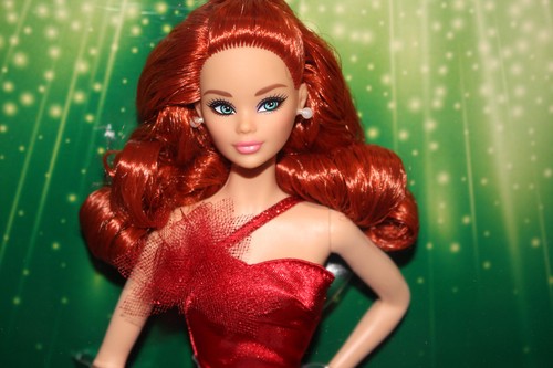Holiday barbie con odile - barbie, face