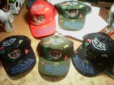 COLLEZIONE DI 5 BELLISSIMI CAPPELLINI  ' VON  DUTCH  ORIGINALS '   !!!